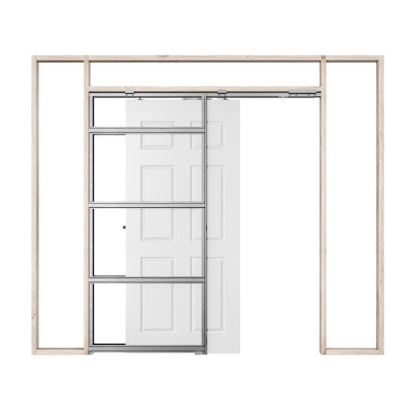 Rocket Pocket Door Self Closing Mechanism