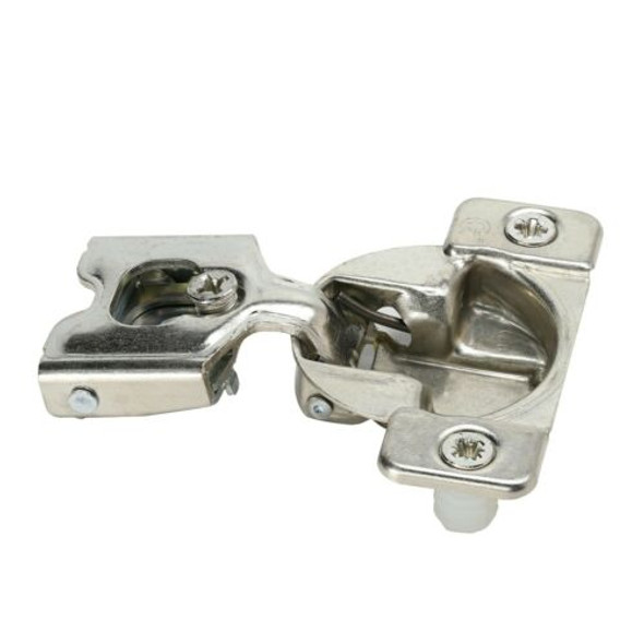 COMPACT CLIP 30C2 face frame hinges, 105 Degrees opening,  (7/16" cup depth), 7/16" overlay, Press