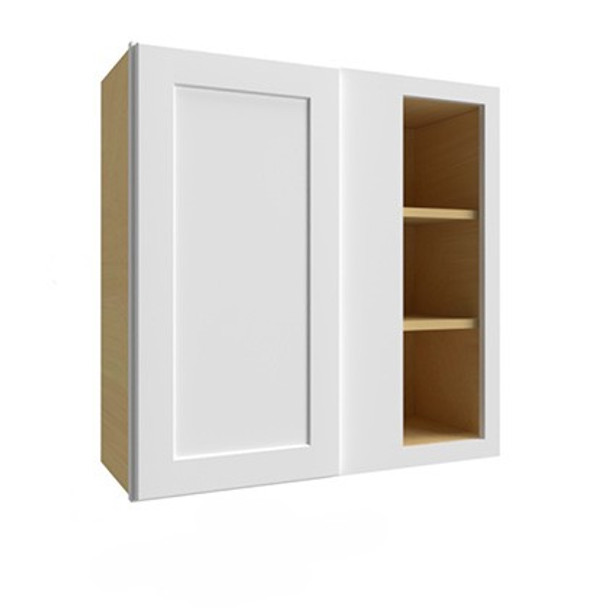 Wall Blind Corner 24 W X 30 H X 12 D (installs at 24-27 wide)  - Luna Timber by Fabuwood