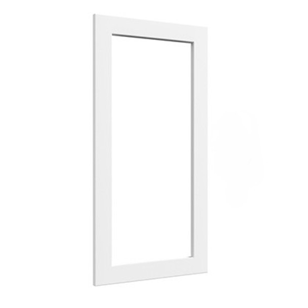 Door Prepped for Glass for W1542 15 W X 42 H - Luna Timber by Fabuwood