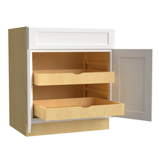 Roll Out Tray full extension 21 W - Luna Timber by Fabuwood