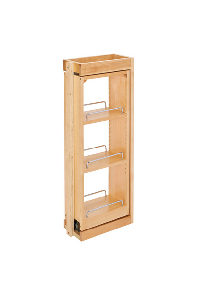 Wood Wall Filler Pullout for 30" H New Kitchen Applications w/ BB Soft-Close by Rev-A-Shelf