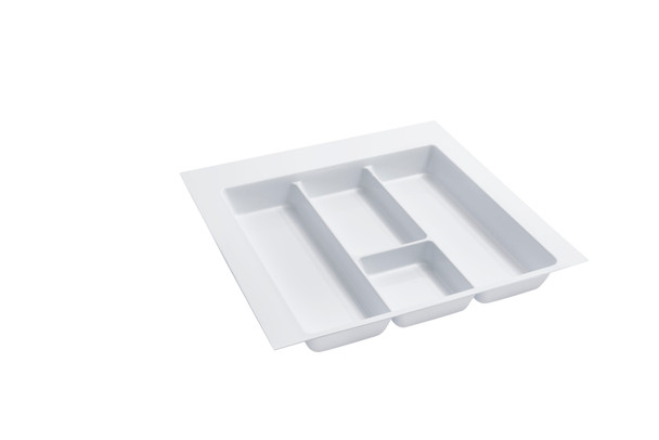 Polymer Trim-to-Fit Glossy Drawer Insert Utensil Organizer by Rev-A-Shelf