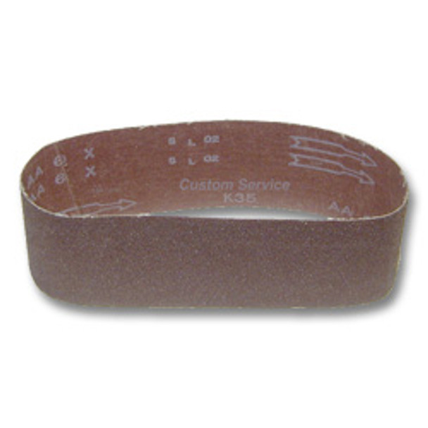 Abrasive Belt 3" x 21" 80 Grit Alum-Oxide Cloth