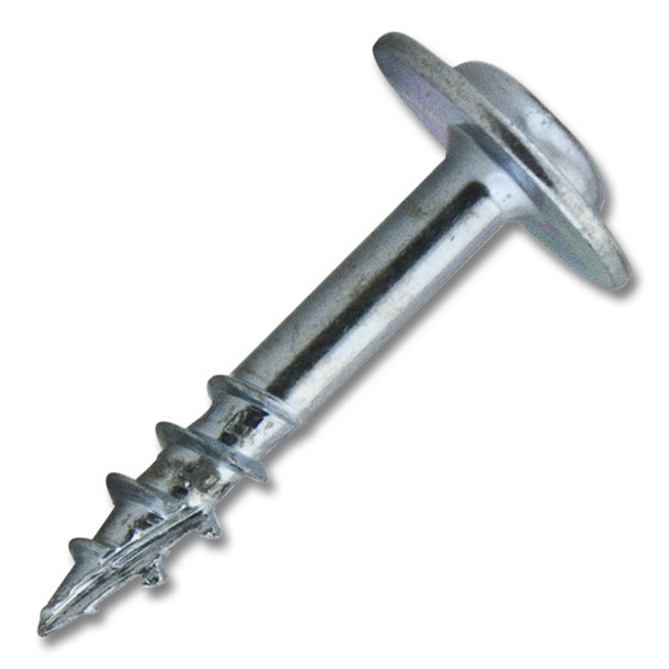 Zinc Square/Phillips Combo, 1/2\" Large Round Washer head Coarse Thread Type 17, 8x7/8\"