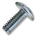Zinc Phillips/Slot Combo Truss Head Machine Thread, 8-32x1/2"