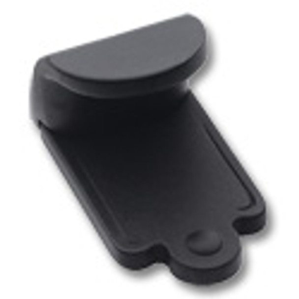 Finger Pull Plain 1-1/16"W Flat Black