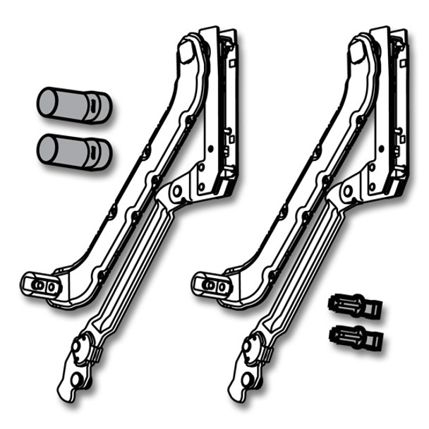 AVENTOS HL Arm Assembly 22-13/16in for Appliance Garage Applications