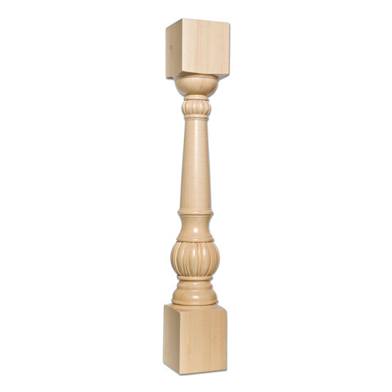 Carved Fluted Column- 5"