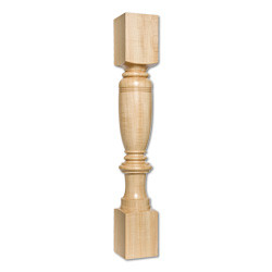 Carved Maple Column- 5"