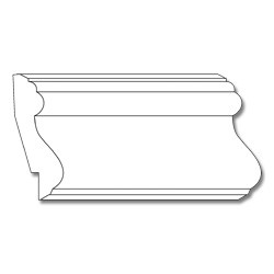 Wood Chair Rail- 3/4 x 3