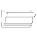 Poplar Chair Rail- 1 1/16 x 3