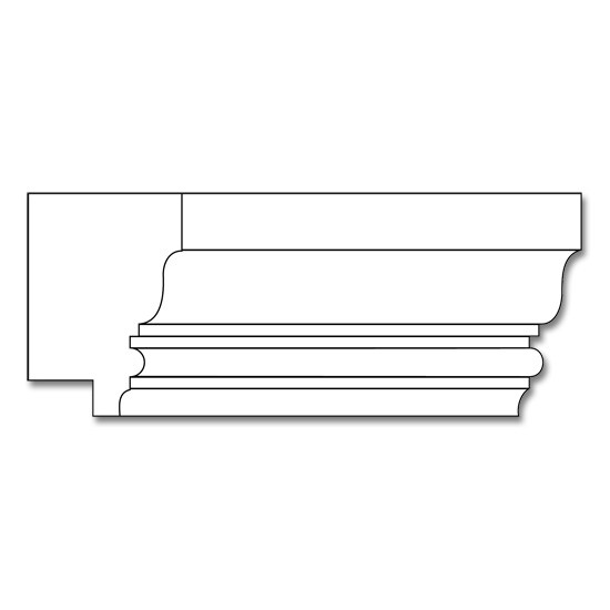 Wooden Chair Rail- 1 3/4 x 2 1/2