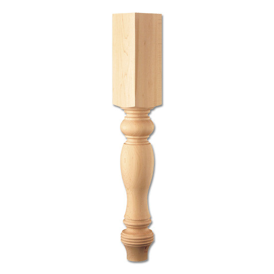 5" Dia Trad Cntry French Column Maple 1ea