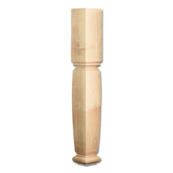 5" Dia Square English Estate Column Maple 1ea