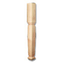 35.25" Square Englishlish Estate Half Column Maple