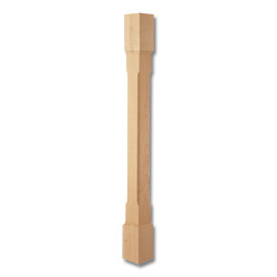 3.75" Dia Mission Column Cherry 1ea