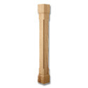 3" Dia Mission Column Maple 1ea