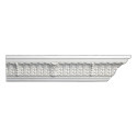 Poplar Fluted Crown Moulding- 13/16 x 6