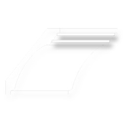 Resin Cove Moulding- 1 1/4 x 8 1/2