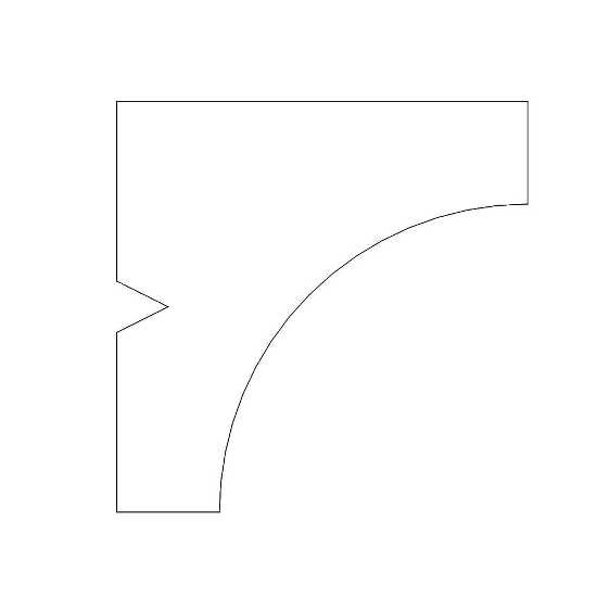 1/2 X 1/2 Poplar Cove