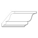 Poplar Crown Moulding- 3/4 x 4 3/4
