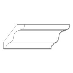 Resin Crown Moulding- 3/4 x 1/2