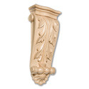 Acan/Shell Lindenwood Corbel- 14"