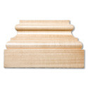 Square Plinth Block- 6 7/8"