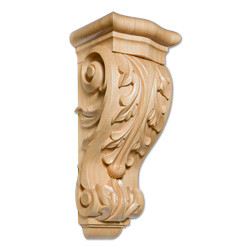 Acanthus Maple Large Corbel- 14"