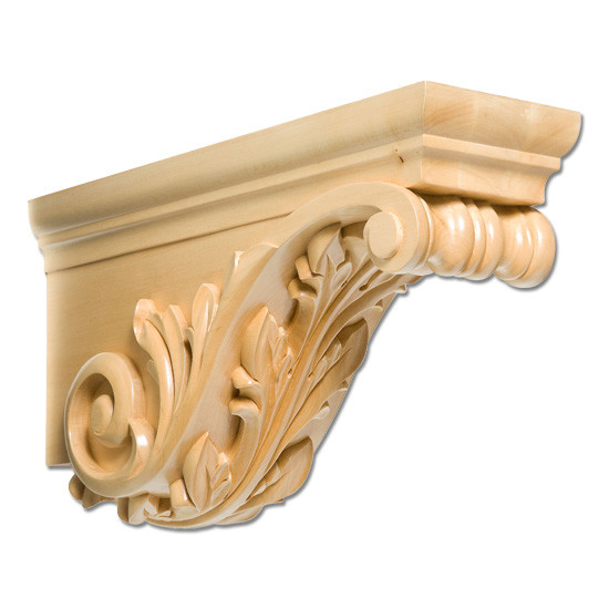 Acanthus Maple Corbel- 10"