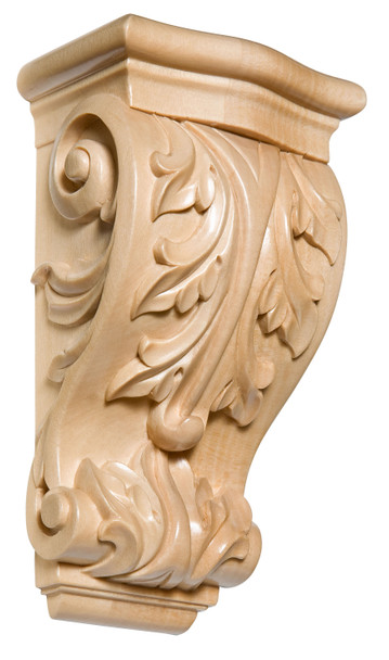 Small Acanthus Maple Corbet- 6 1/2"