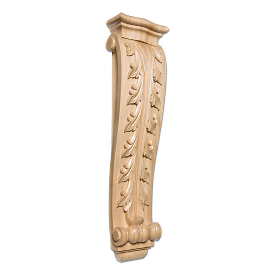 Maple Grand Acanthus Corbel- 34"