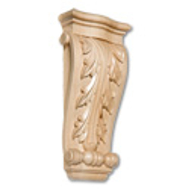 Small Acanthus Maple Corbel- 10 1/4\"