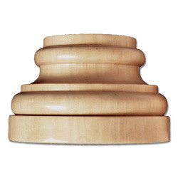 Traditional Maple Plinth Block- 1 3/16"