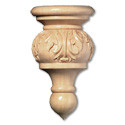 Acanthus Cherry Finial- 4 3/16"