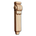 Maple Imbricated Corbel- 1"