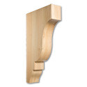 Maple Rangehood Corbel- 24 1/2"