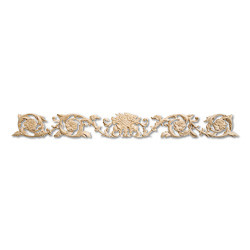 Floral Basket Scroll Applique