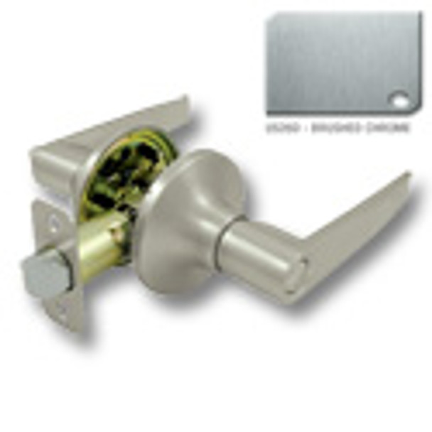 Lever Morant Privacy Brused Chrome