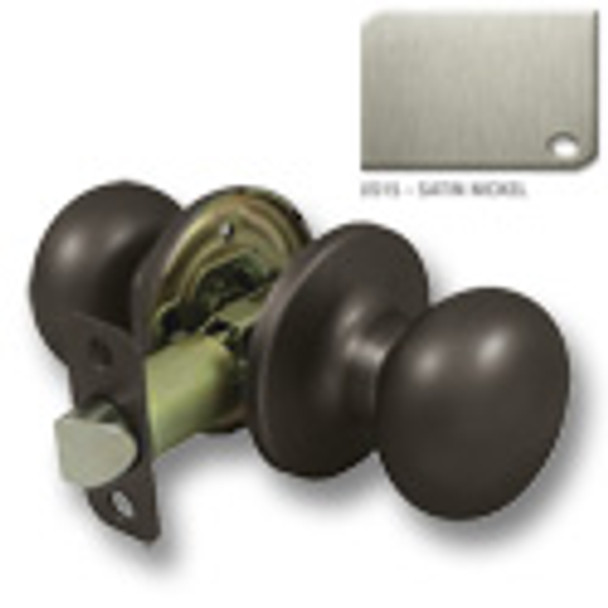 Knob Portland Passage Satin Nickel