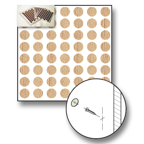 Fastcap Hickory Unfinished Wood 1/2" (13 mm)