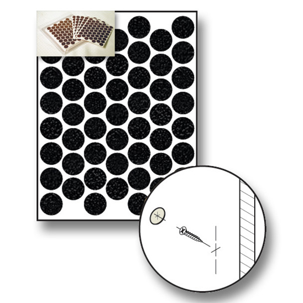 Fastcap Black PVC 9/16