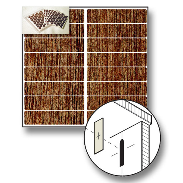 Fastcap Sapele UnfinishedWood  9/16\" x 2-1/2
