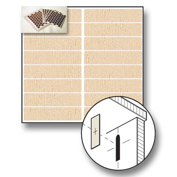 Fastcap White Birch Unfinished Wood  9/16\" x 2-1/2