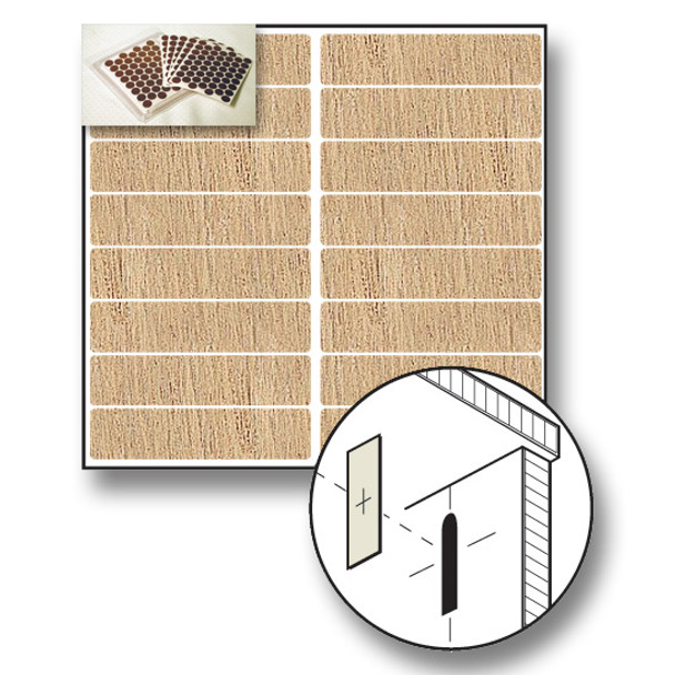 Fastcap White Oak Unfinished Wood  9/16\" x 2-1/2