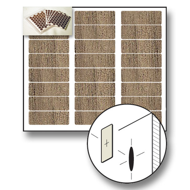 Fastcap  Walnut Unfinished Wood 1-5/8" x 9/16 Fastcap  Walnut Unfinished Wood 1-5/8" x 9/16