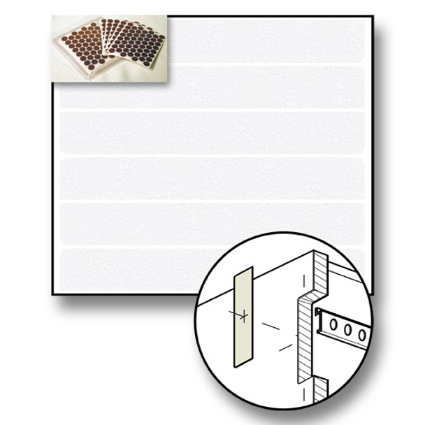 White PVC Screw Caps- (Par 5.5) 3/4\" x 5- 1/2