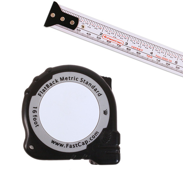 Metric Tape Measure Flat Back 1" x 16' Metric Tape Measure Flat Back 1" x 16'