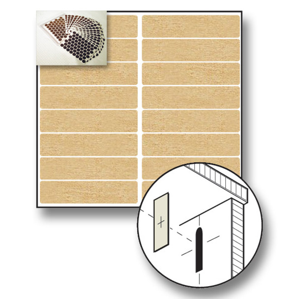 Fastcap Hardrock Maple PVC   9/16" x 2-1/2 Fastcap Hardrock Maple PVC   9/16" x 2-1/2